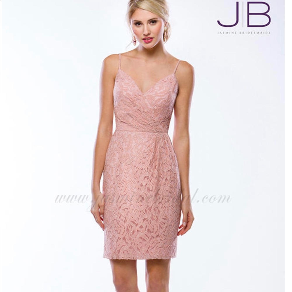 NWT Blush Pink Jasmine’s Bridesmaids Formal Dress Size 6